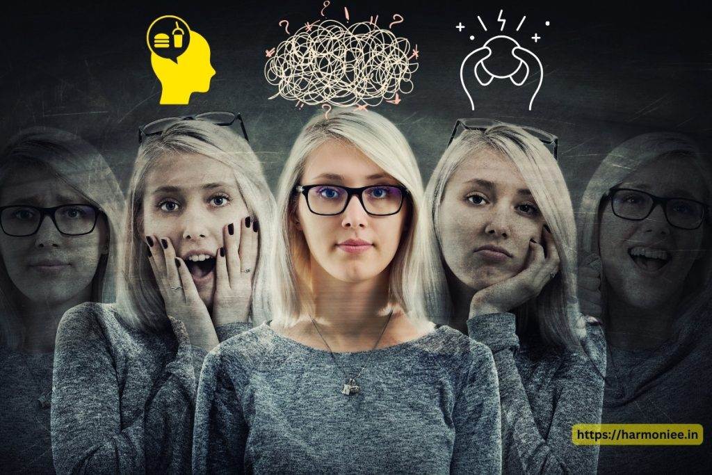 A woman facing mental illness of Borderline Personality disorder due to which she has mixed emotions of impulsive behaviour, bing eating, low self esteem, etc.